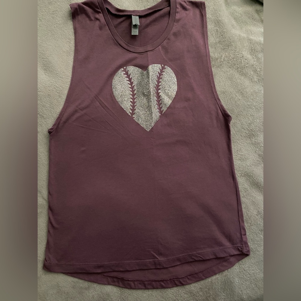 Next Level Apparel Deep Purple Top